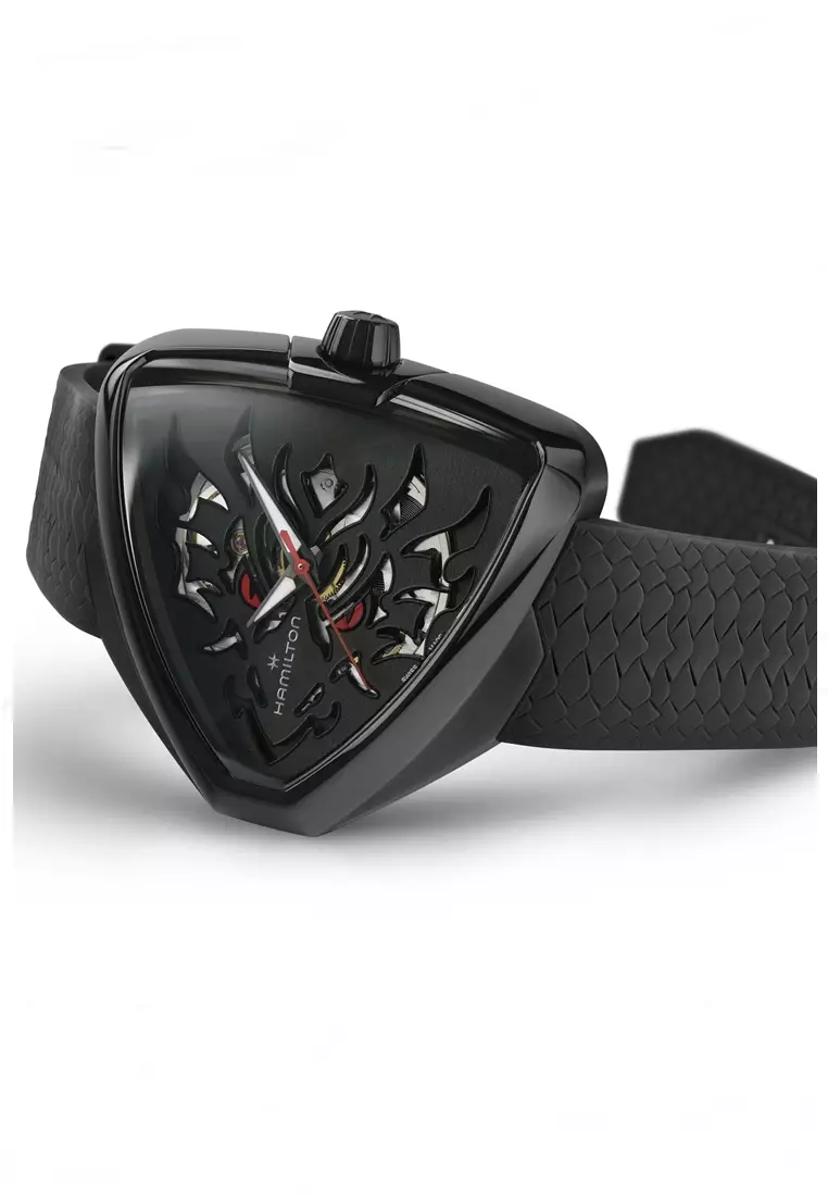 VENTURA ELVIS80 SKELETON AUTOMATIC WATCH (HMT-H24535332)