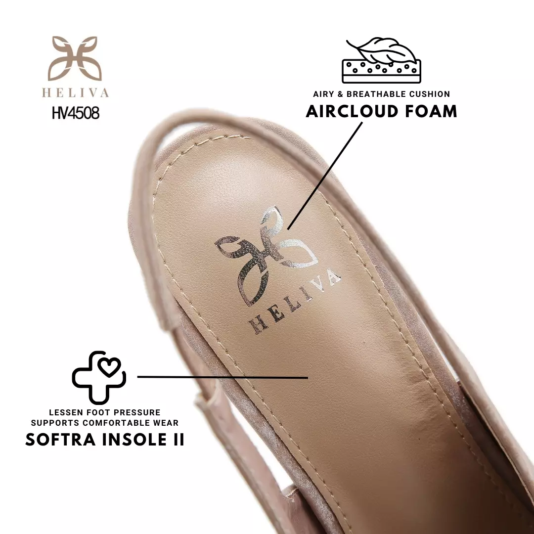 HELIVA SABRINA Sophisticated 7cm Heels in Luxe Satin with Refined Pointed Toe HV7108