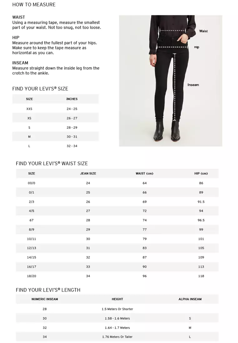 Levi's 311 Shaping Skinny Jeans 19626-0001_DEL