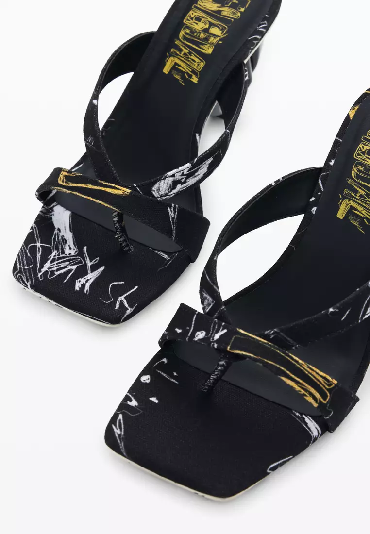 Heart Heel Sandal