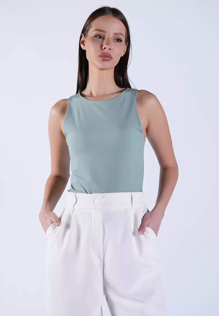 Fitted Sleeveless Top