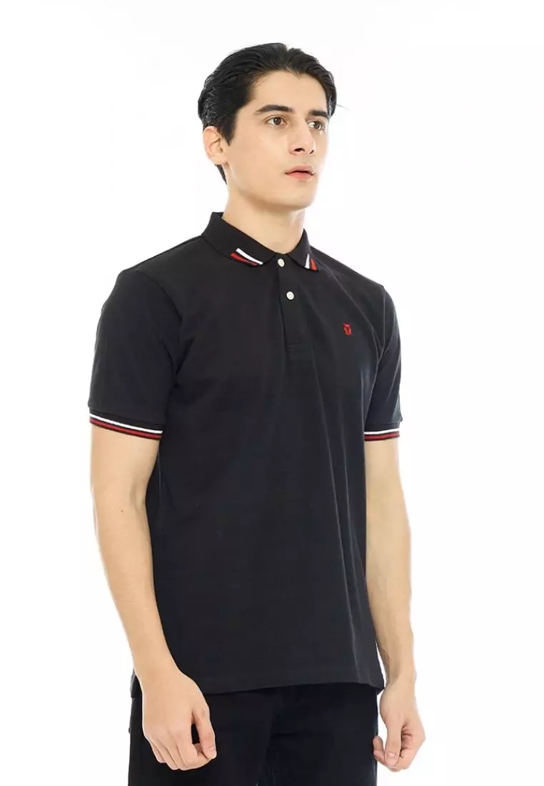 MATSUDA Kaos Polo Shirt Pria Kerah Fukui