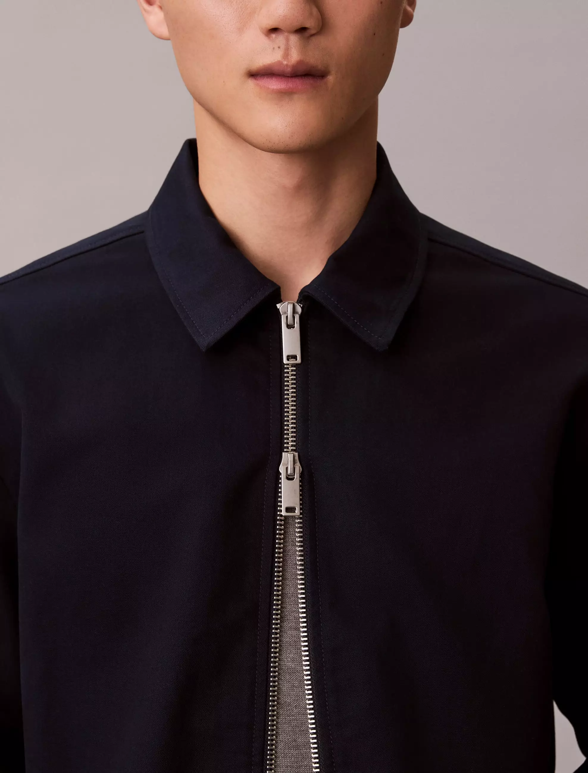 Calvin Klein - Cotton Dobby Blouson Jacket