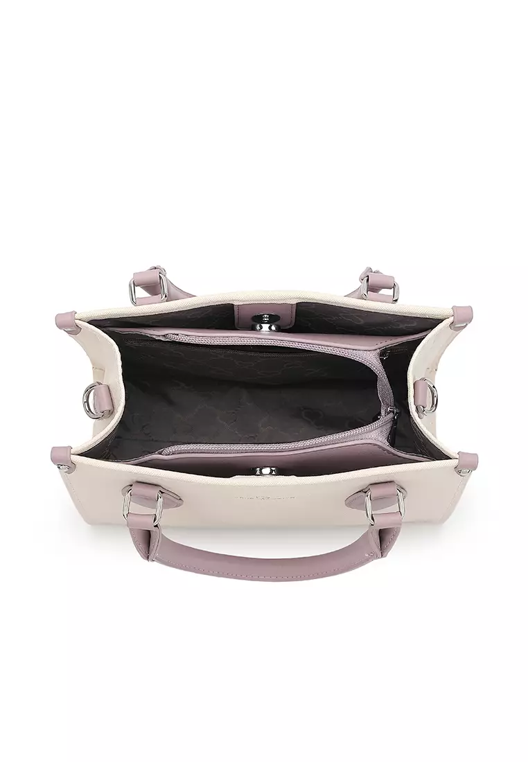 Women's Top Handle Bag / Sling Bag / Crossbody Bag (Tas Selempang / Tas Tangan) - Ungu