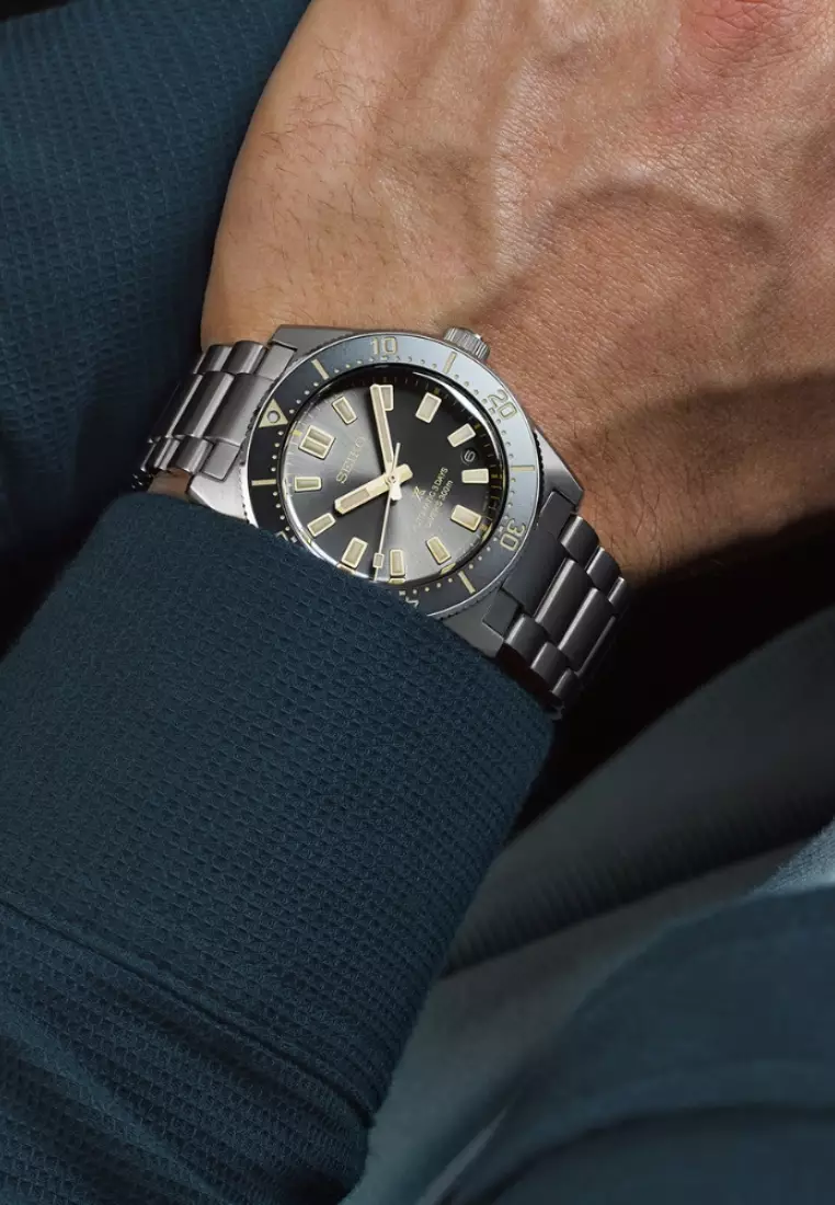 Seiko Prospex 1965 Heritage Diver’s 3-Days 300m in Tide Grey Dial – 100th Anniversary of Seiko Special Edition SPB455J1