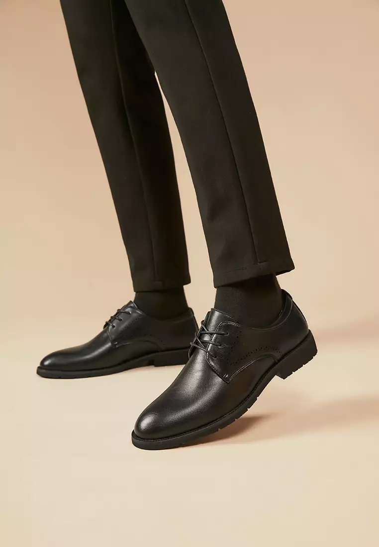 Brogue Leather Derby Shoes KB23KB65