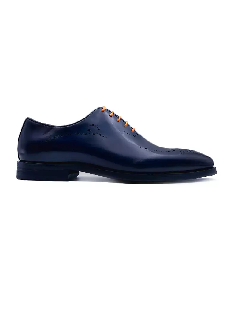 Men's blue oxford on sale shoes