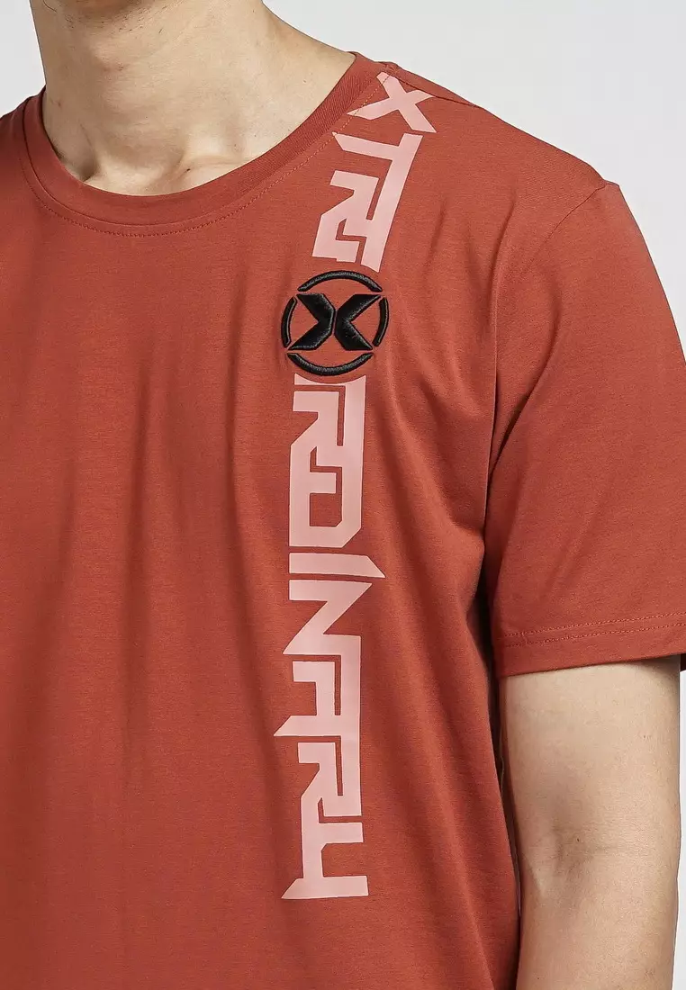 XTRAORDINARY T-Shirt Cotton Spandex Bordir Pria 48062