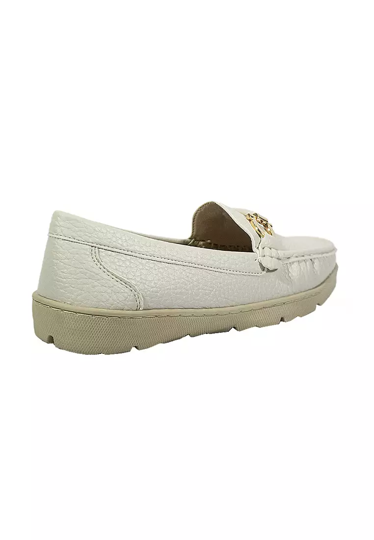 Women's Loafers Shoes LY 27812 Bone C65