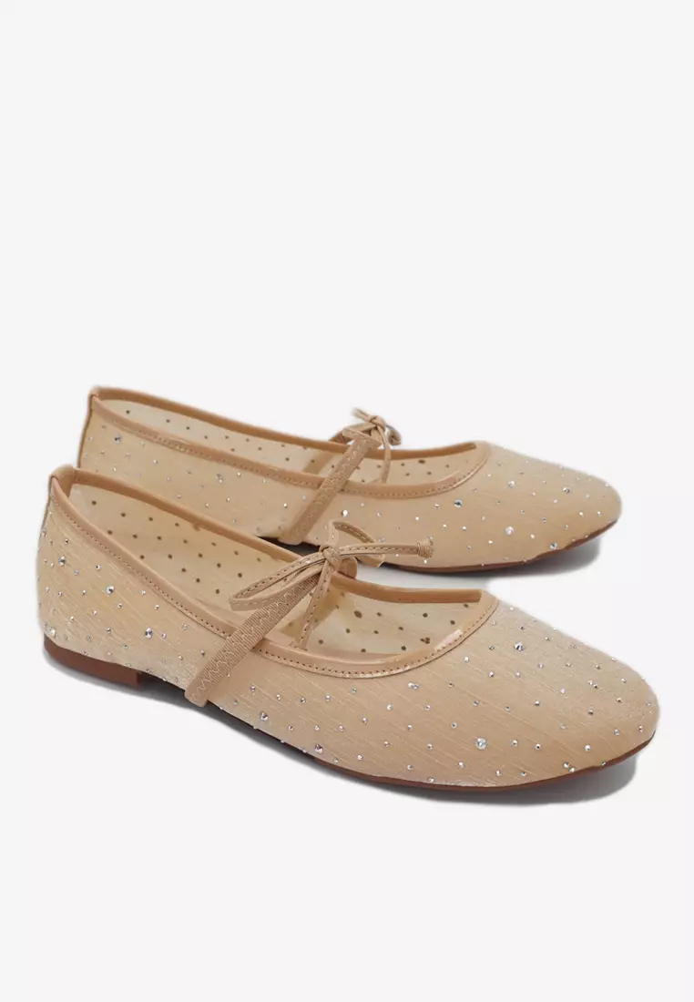 Dr Cardin Women Comfort Woven Mary Jane Flat L-AIB-9291