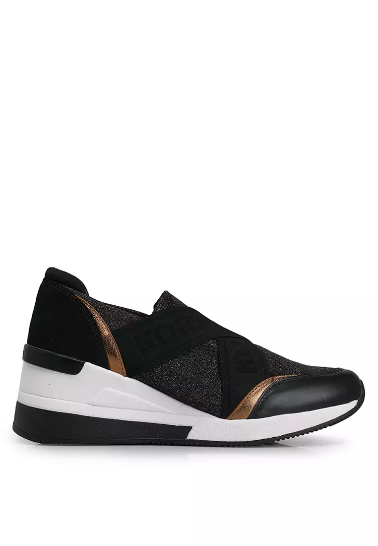 michael kors glitter trainers