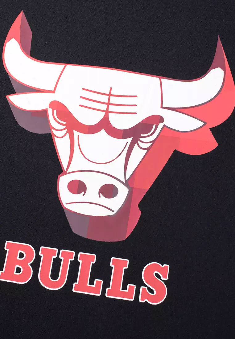 Cromatics Chicago Bulls Loose Crew Neck Mens T-Shirt