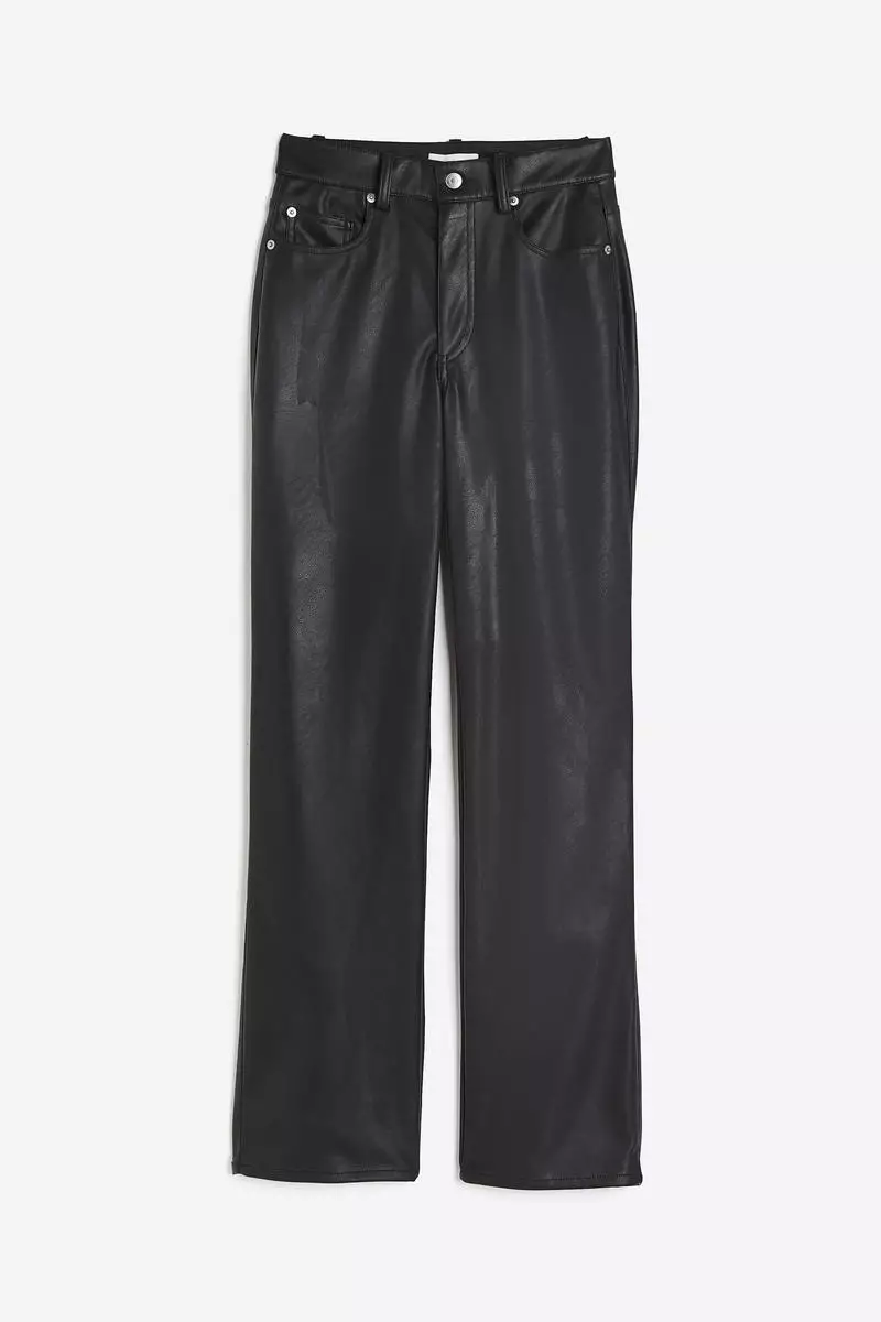 Coated trousers