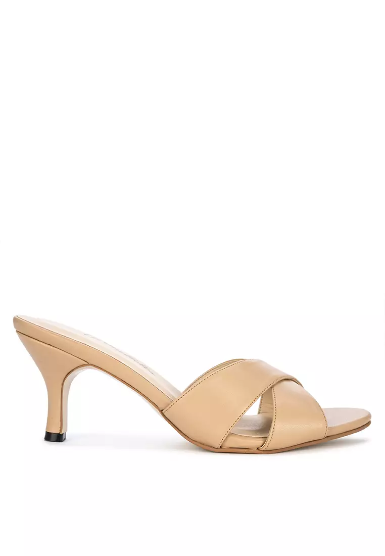 Discount on Carmelletes  shoes - SKU: Crossed Strap Heeled Sandals