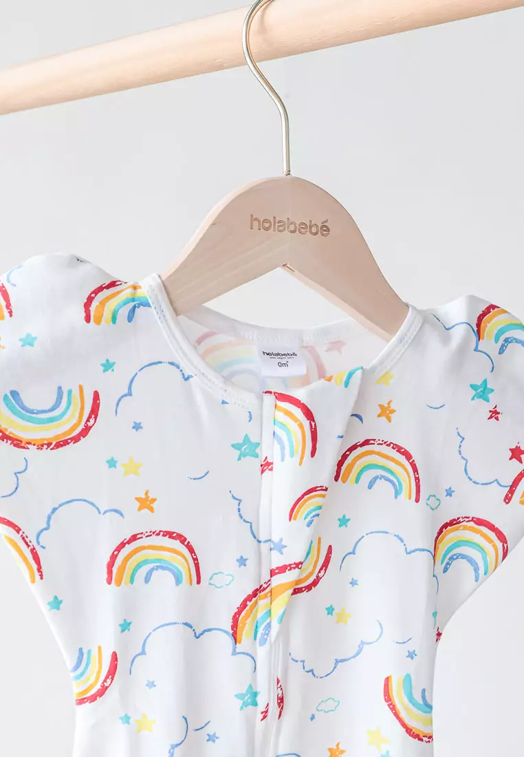 Rainbow clothes online top