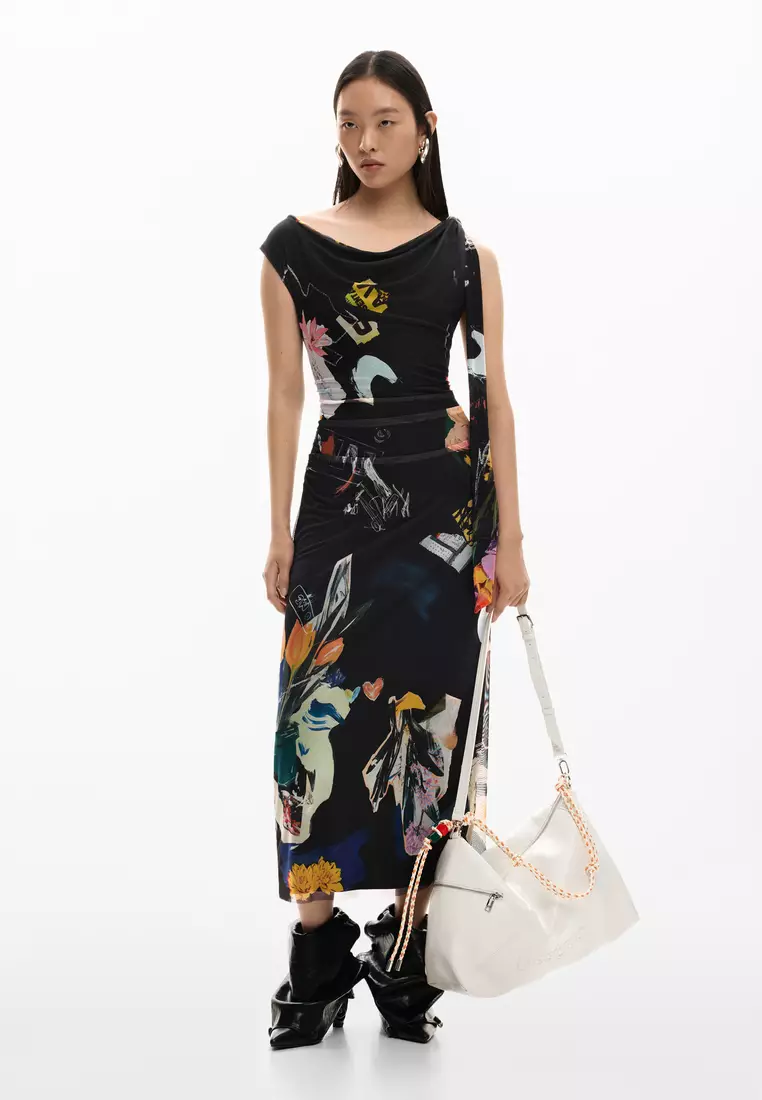 Large bag with charms