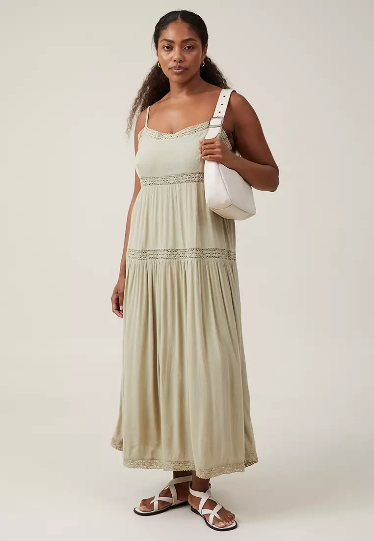 Buy Cotton On Rylee Lace Trim Maxi Dress 2024 Online