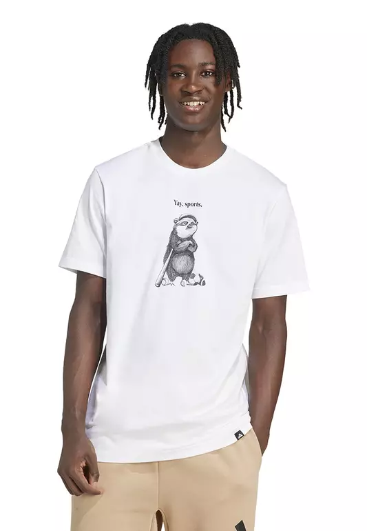 Yay Sports Character Graphic T-Shirt