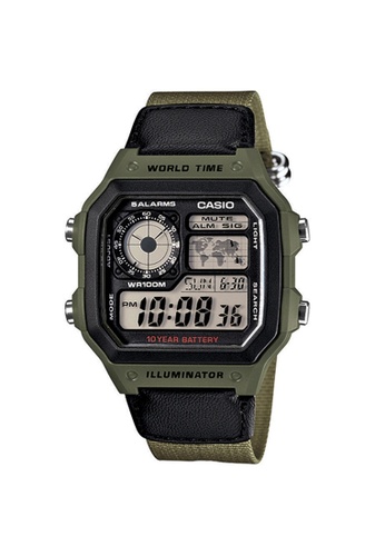 CASIO black Casio Sports Digital Watch (AE-1200WHB-3B) 1A560ACE63E705GS_1
