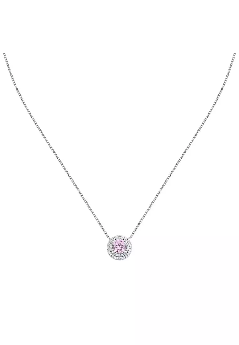 Morellato Tesori Eterni 40+5 cm Pink Women's Silver 925 Necklace SAIW270