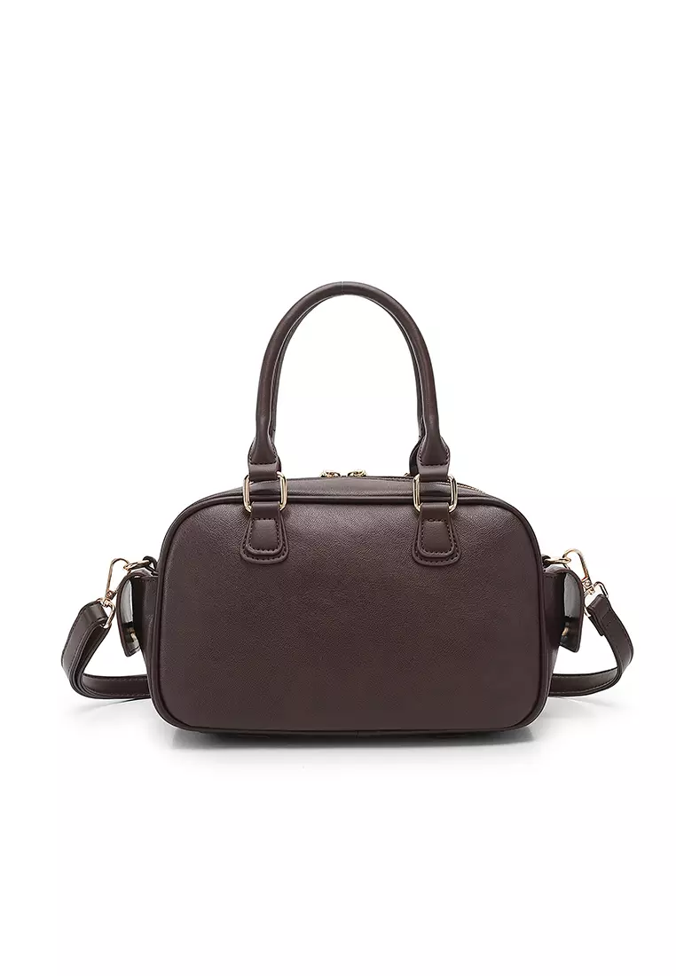 Women's Top Handle Bag / Sling Bag / Crossbody Bag / Shoulder Bag - Dark Coffee