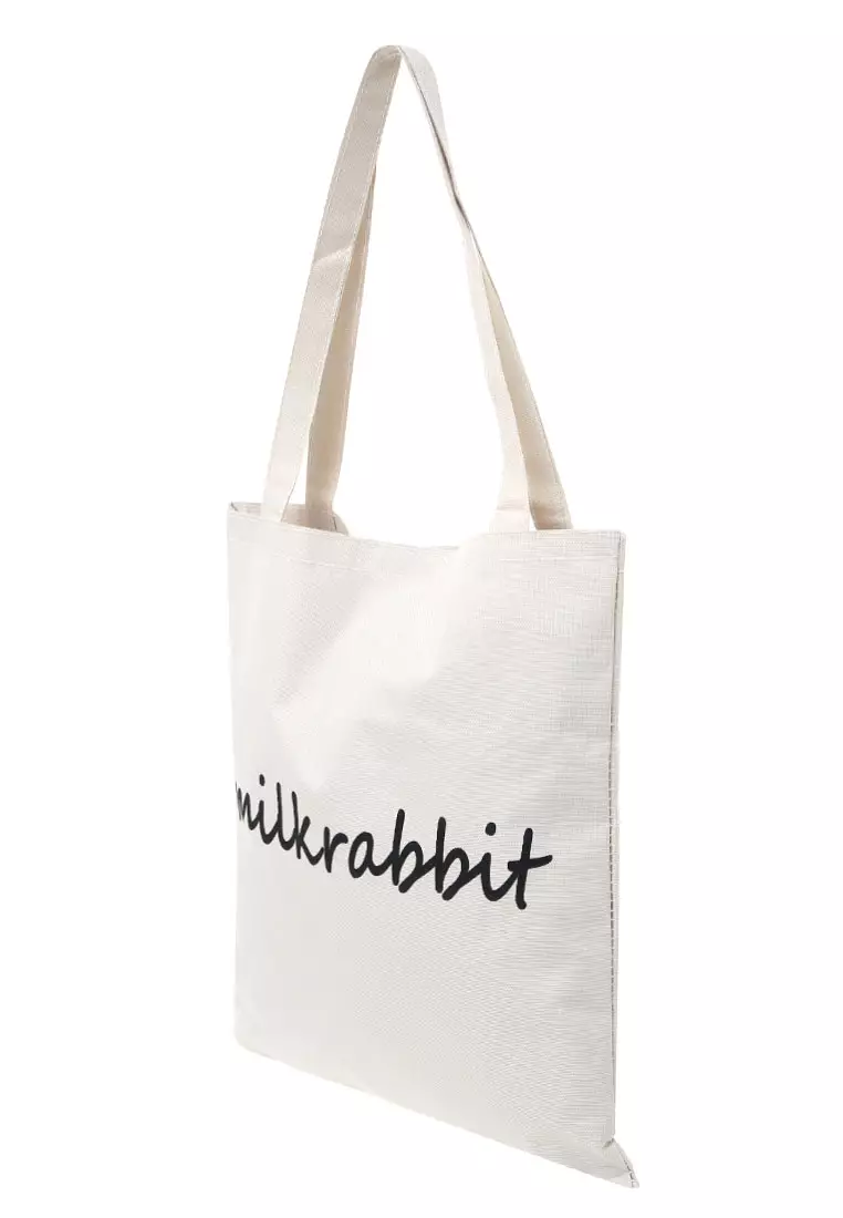 Isyana Tote Bag Woman Design Casual Quality Premium - Cream