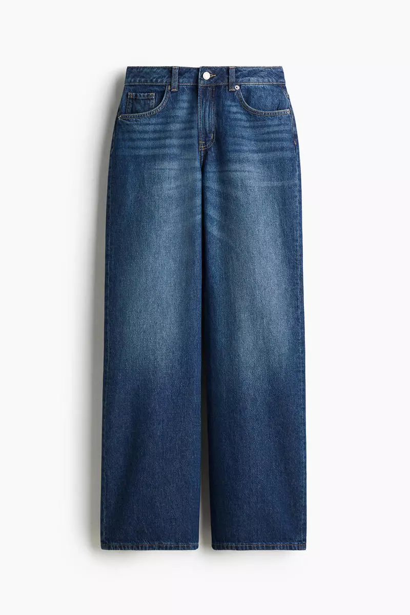 Wide High Jeans
