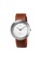 NOVE white NOVE Streamliner Swiss Made Quartz Leather Watch for Men 46mm Brown White A004-01 E9D09ACBBD491DGS_2