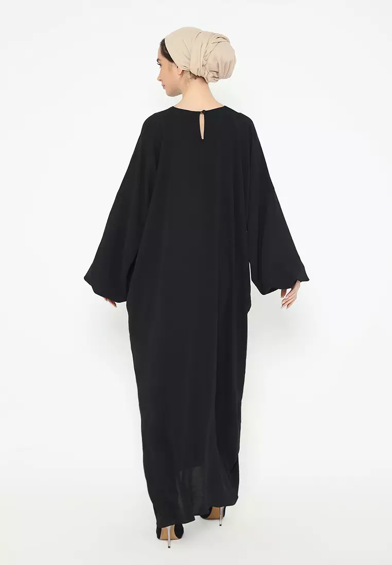 Qaisara Abaya Black