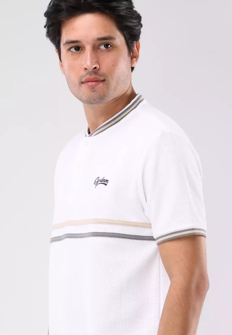 Buy Ego Henley Short Sleeves Comfort Fit 2026 Online | ZALORA Philippines