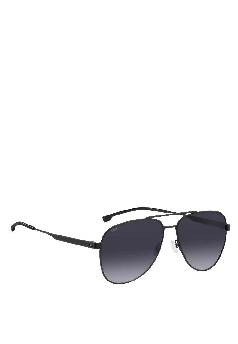BOSS Sunglasses BOSS 1641/S-003-9O, Pilot Sharp with Matte Black color