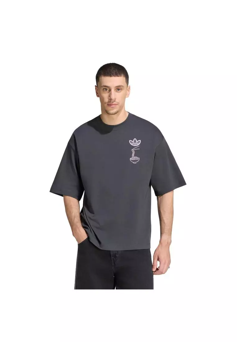 Buy ADIDAS Lifestyle SOBA CAT GRAPHIC OVERSIZED TEE Men Grey