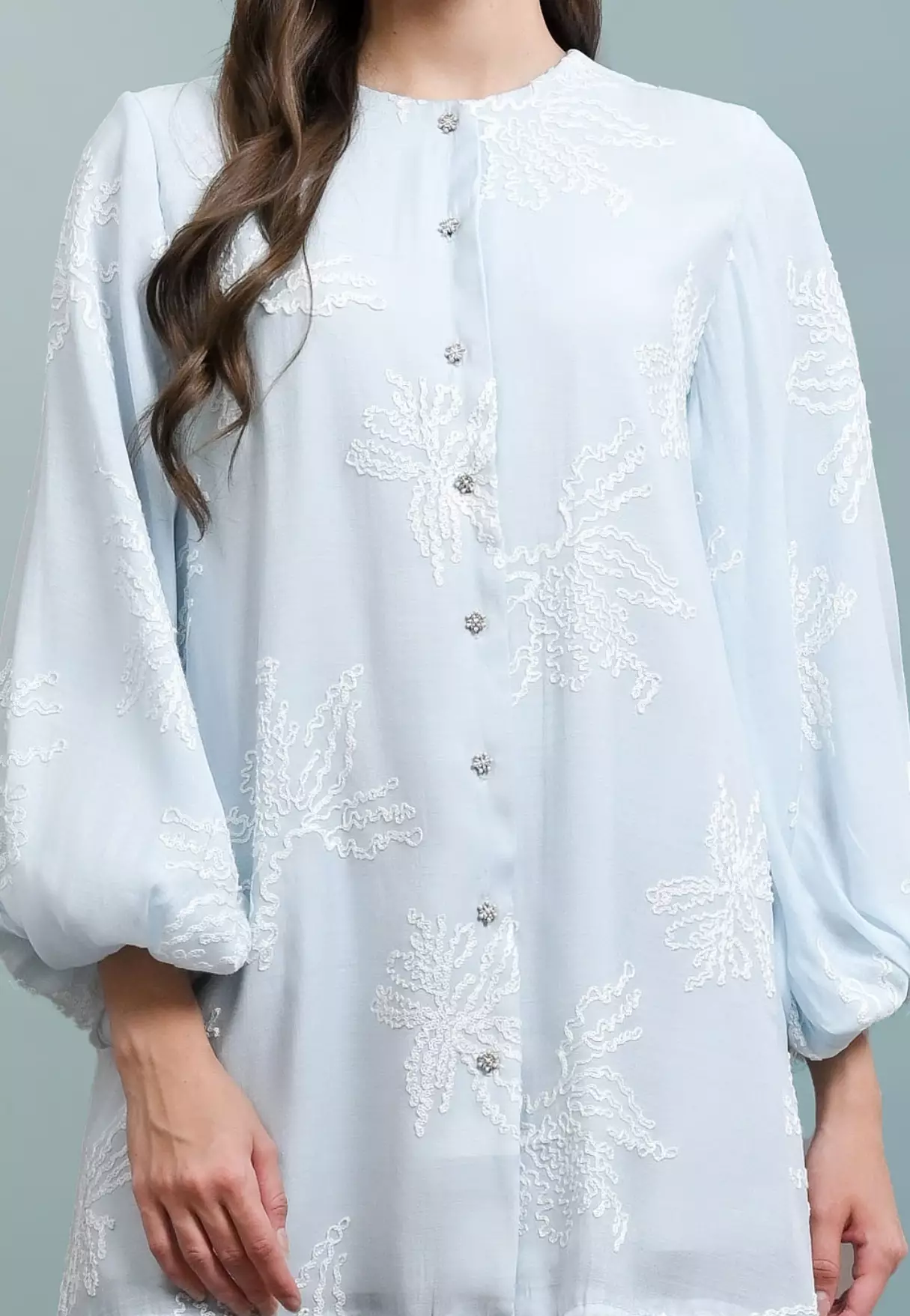 Sena Blouse - Sky