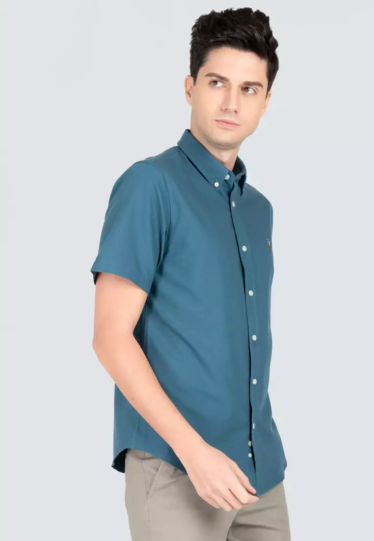 Polo Haus - Men’s Cotton Mix Signature Fit Short Sleeve MBSSVB008