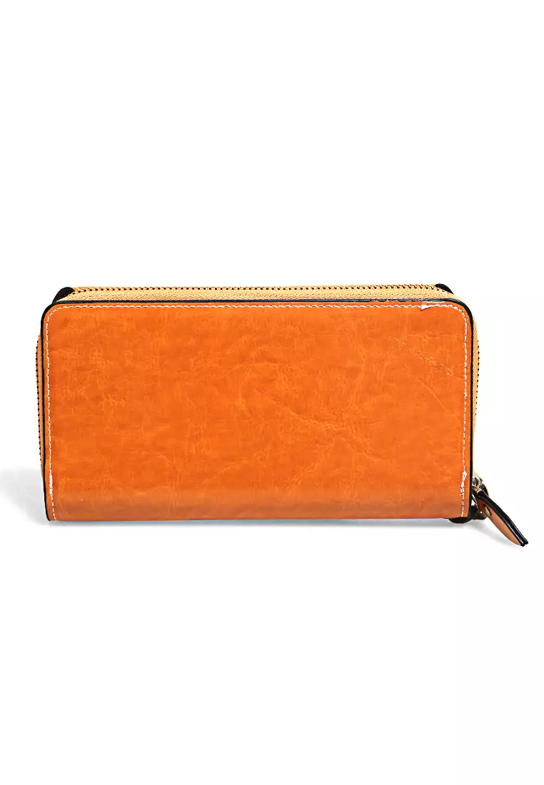 Dompet Pria Wanita Model Panjang Long Wallet Many Slot Material Leather ORIGINAL