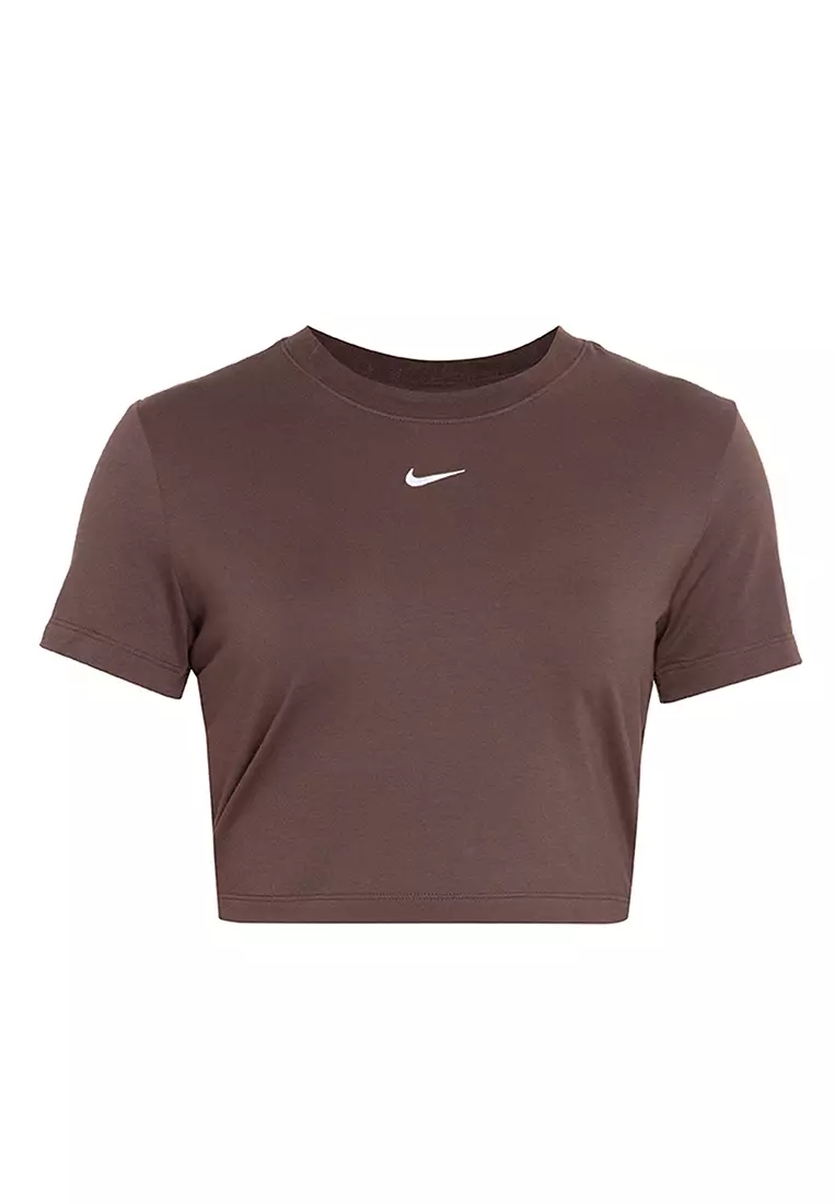Buy Nike Women's Sportswear Essential Slim-Fit Crop T-Shirt 2024 Online ...