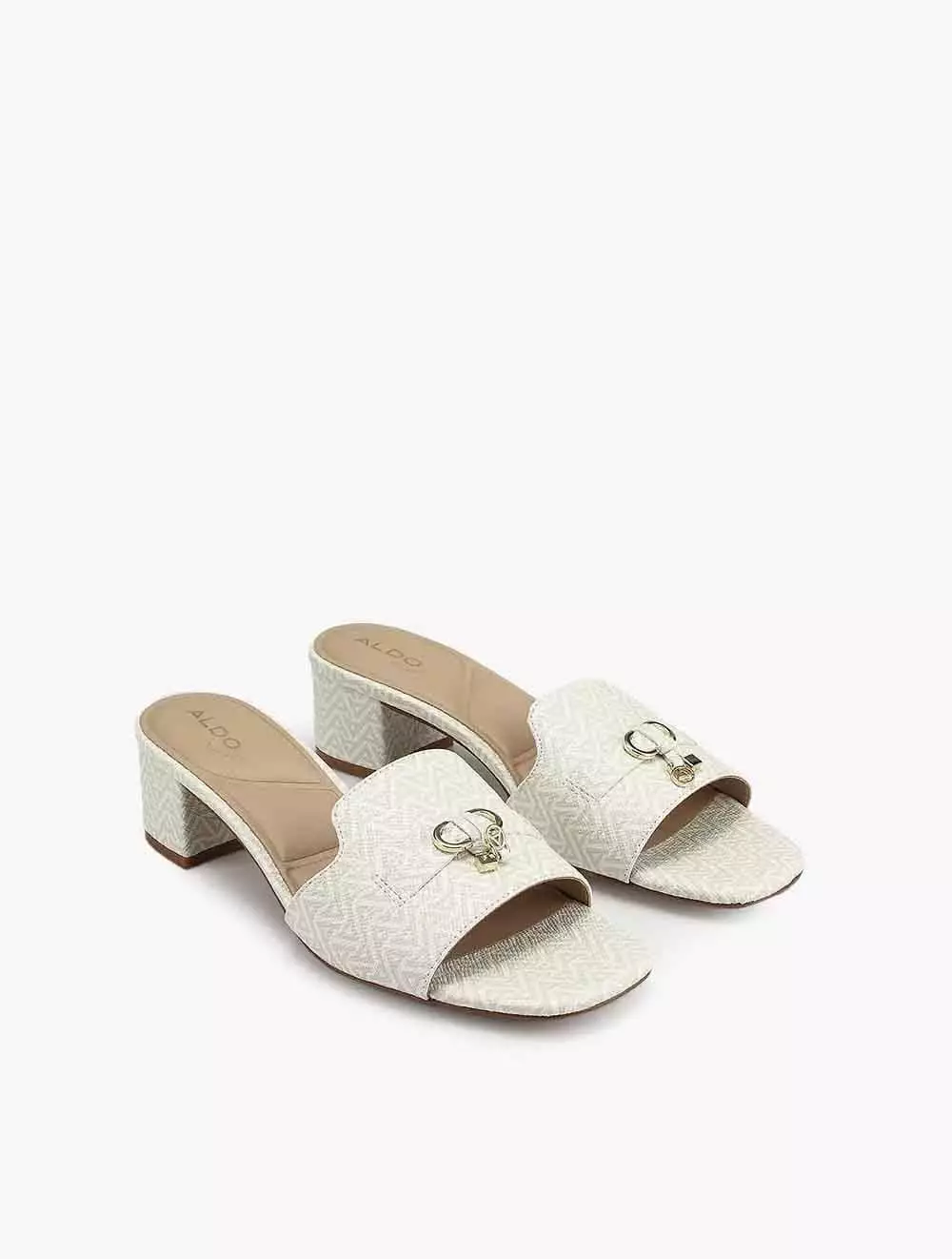 ALDO Tessina Women's Heeled Sandals - Bone