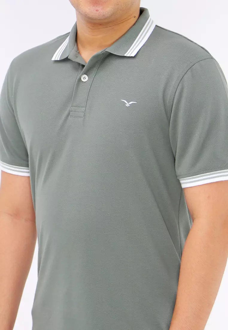Cvc Collared Shirt Pique