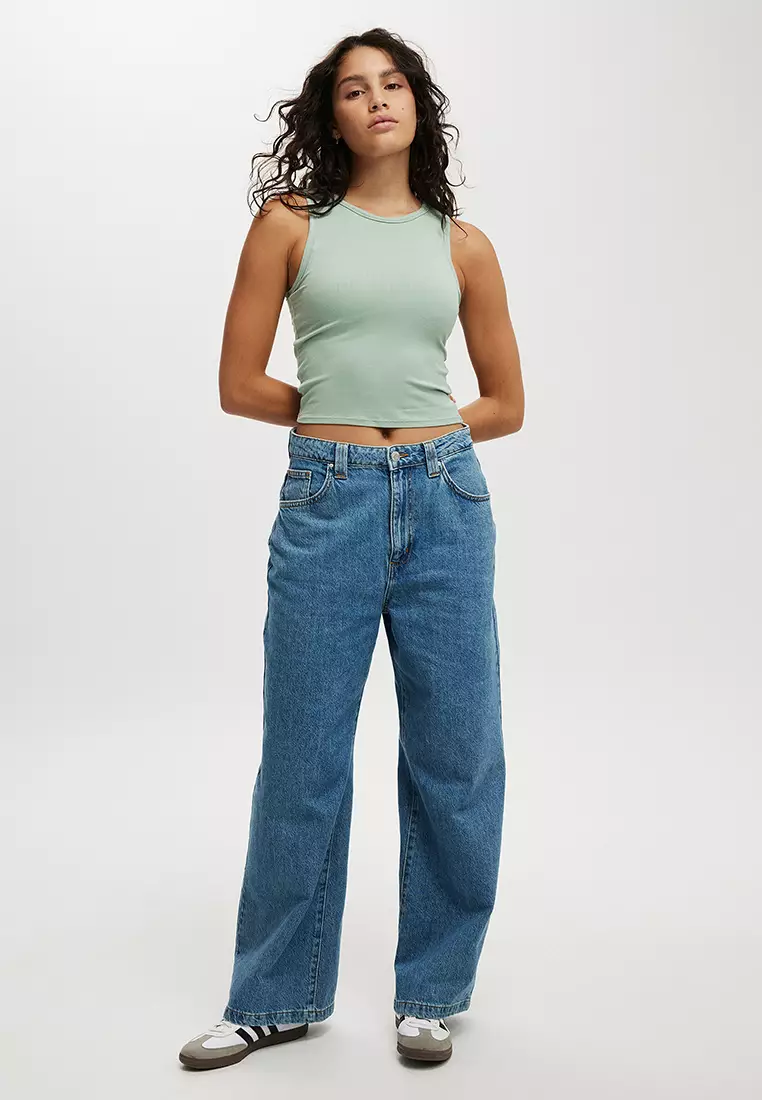 Staple Rib Built In Bra Tank