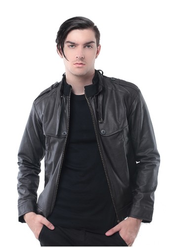 97 Model Jaket Kulit Minimalis HD Terbaru