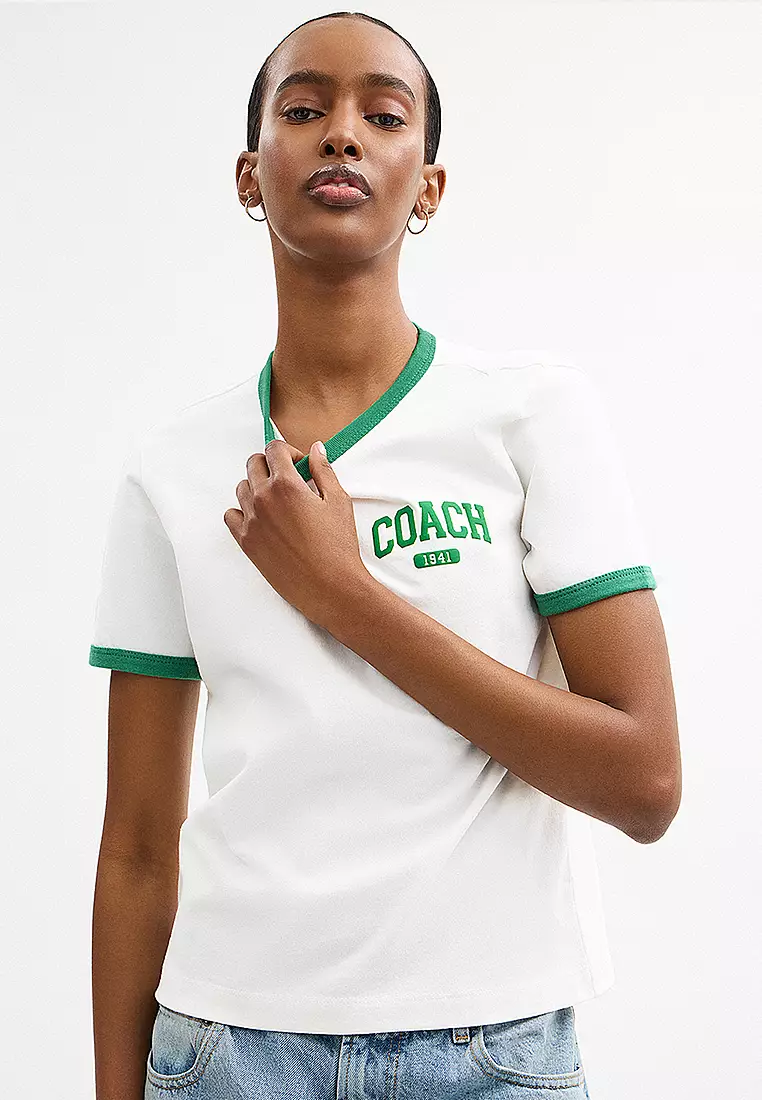 Buy Coach Sporty Signature Classic 70'S T-Shirt 2026 Online | ZALORA