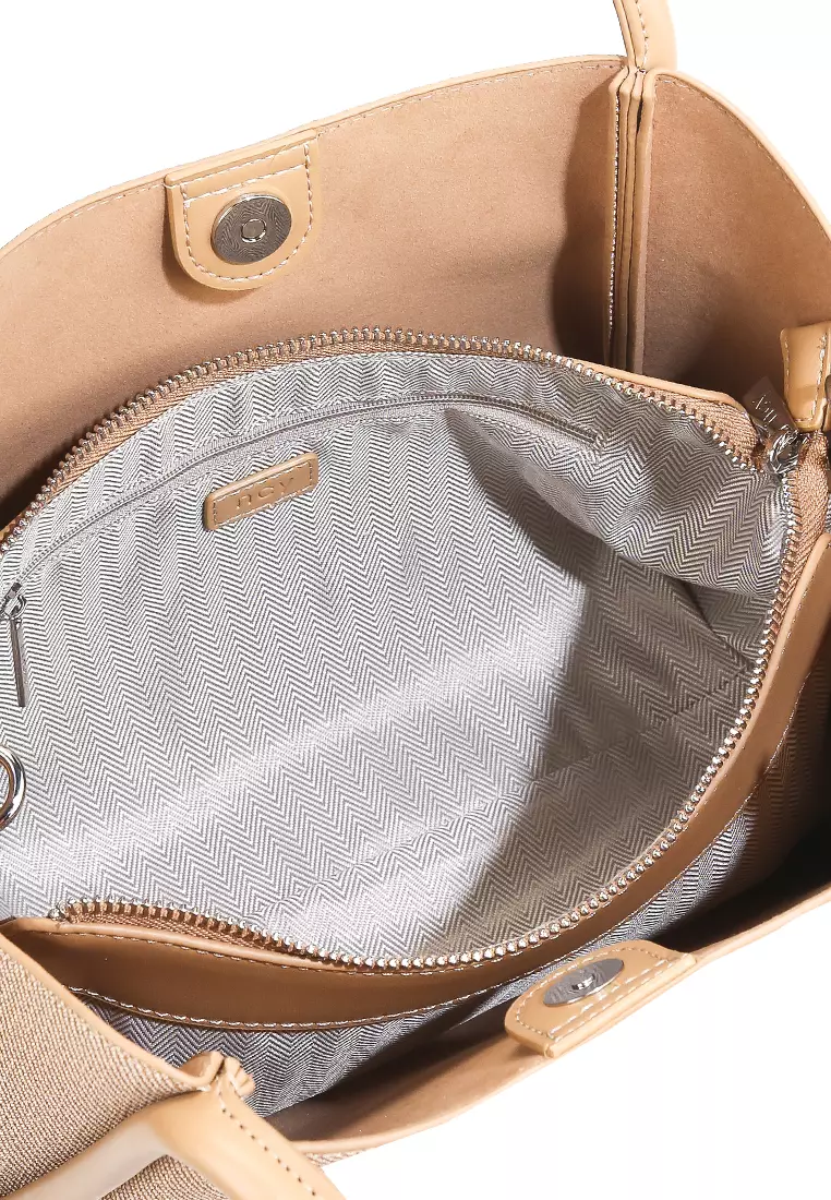 Wichita R2482-2 Top Handle Bag Light Brown