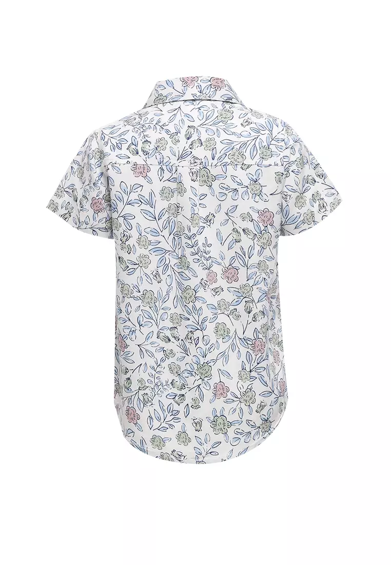 Qna Boy Elijah Kemeja Anak Multicolor Motif