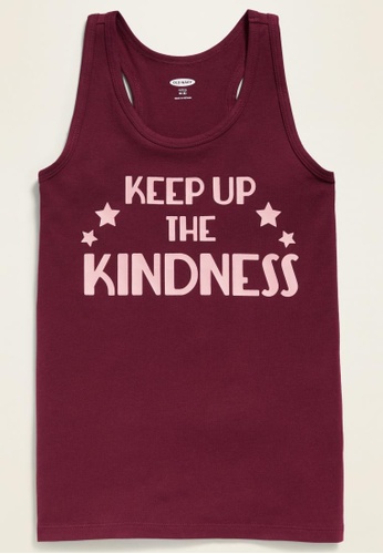 Shop Old Navy Logo Graphic Racerback Tank Top For Girls Online On Zalora Philippines