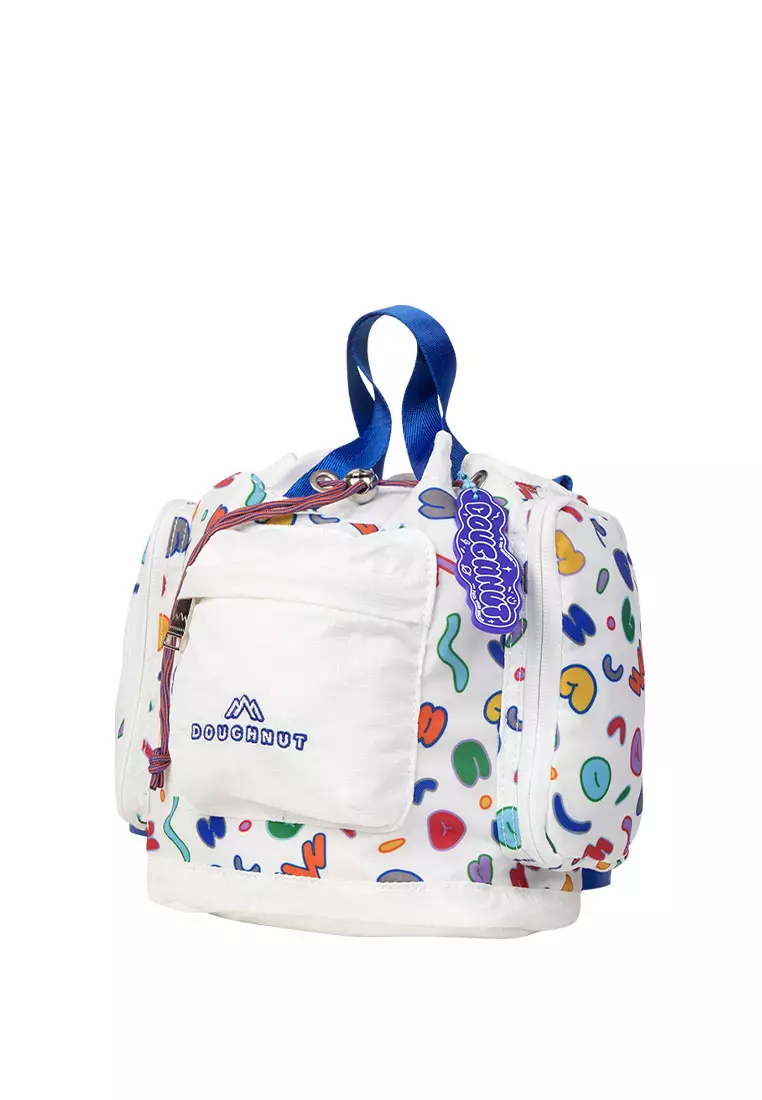 Doughnut Pyramid Tiny You-Niverse Series White Backpack