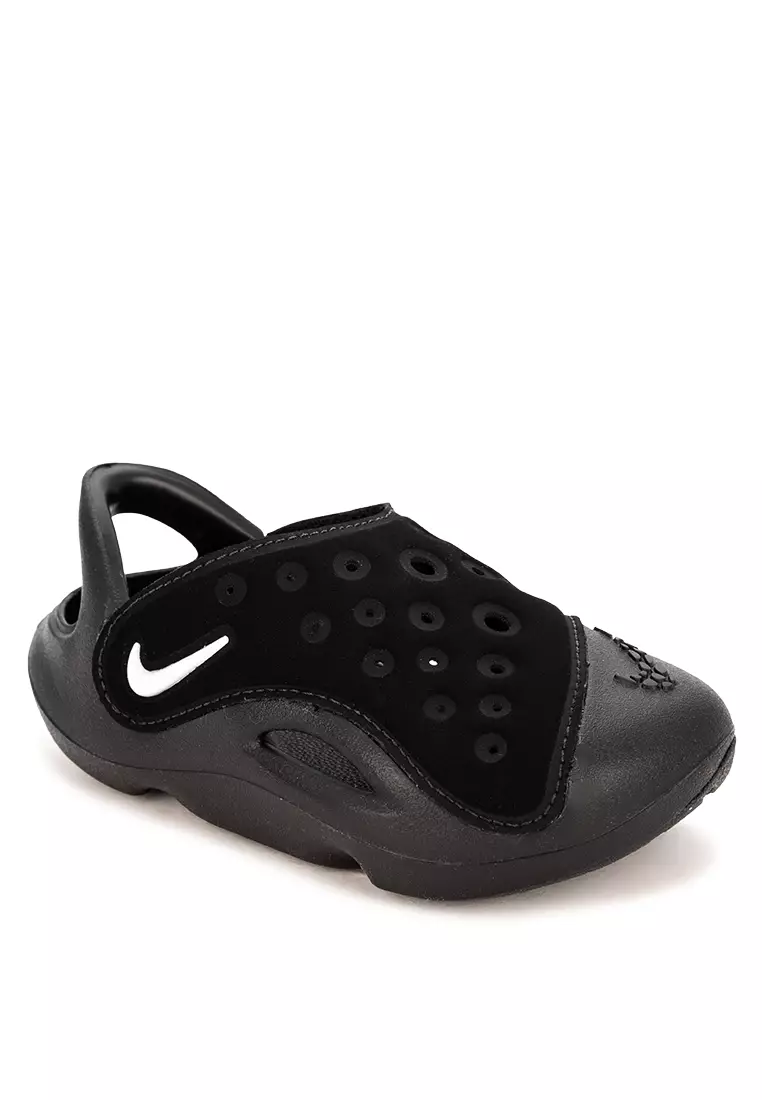 Discount on Nike  shoes - SKU: Aqua Swoosh Younger Kids' Sandals