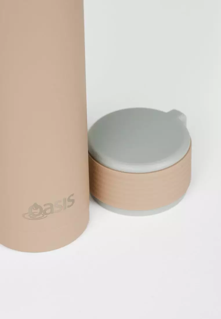 Oasis Skinny Mini Insulated Water Bottle 250ML Matte - Latte