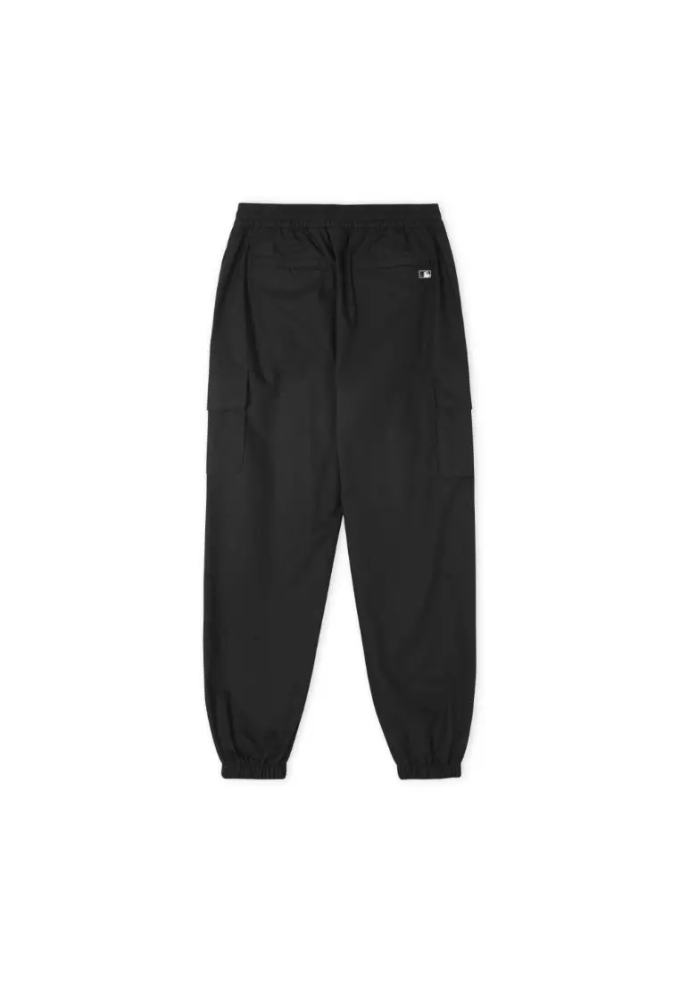 BASIC SUMMER TAPERED COTTON CARGO JOGGER PANTS NEW YORK YANKEES