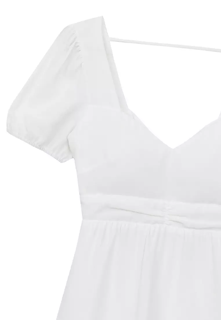 Buy AIR SPACE Open Back Twist Padded Mini Dress 2025 Online