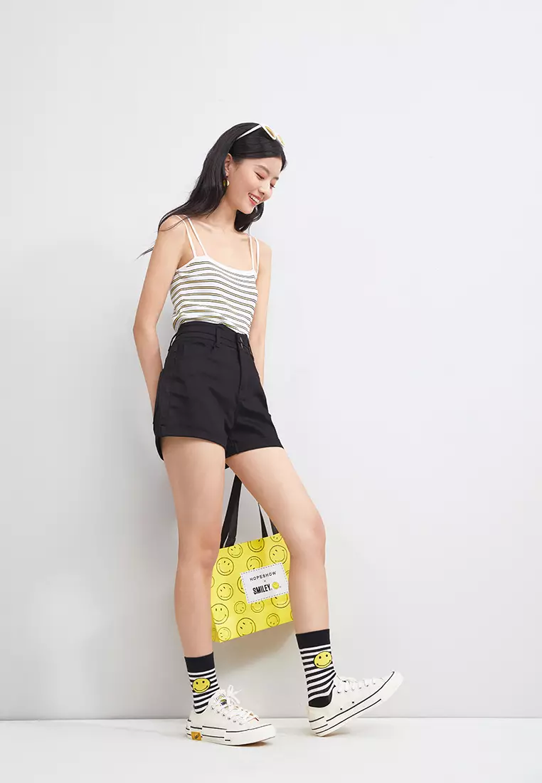 Stripped Knitted Tank Top
